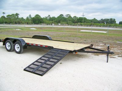 7x18 Side Motorcycle Ramps, 3K GVWR