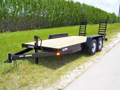 7x18 Beavertail Heavy Duty Tandem Axle, 12K GVWR