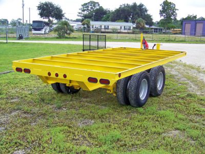 8x16 Dual Axle, Tandem Wheels, Air Brakes, Portable Concrete Plant, 20K GVWR